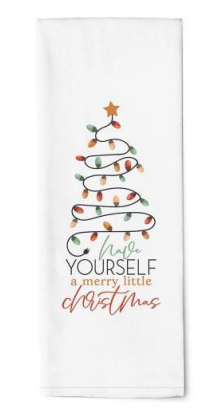 022 ($18) Tea Towel - Have Yourself Merry Christmas