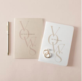 022 ($21) Vow Book - Set of 2 (As Your)