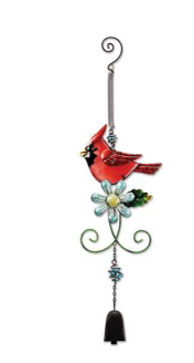 022 ($26) Hanging Bouncy Glass - Cardinal