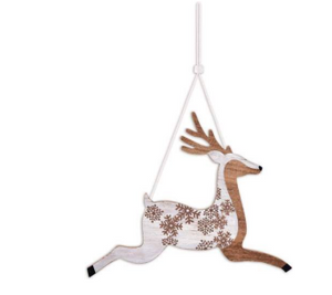 022 ($13) Ornament - Jumping ReinDeer