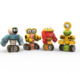 075 ($42) Tinker Totter Robots - 4pk