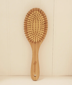 054 ($20) Eco Beige - Bamboo Hair Brush