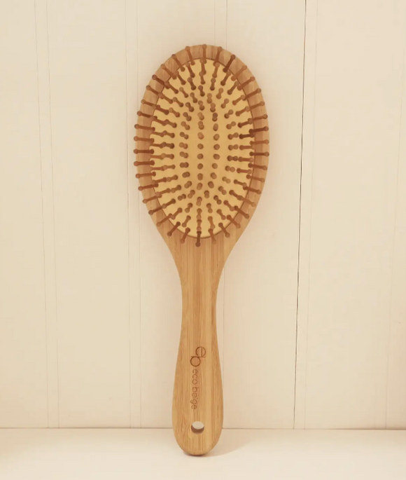 054 ($20) Eco Beige - Bamboo Hair Brush