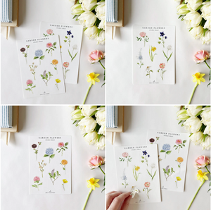 067 ($12) Garden Flower Stickers