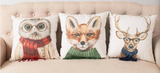 018 ($60) Cozy Critters - Pillows