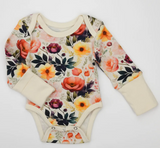 000 ($32) Earthy - Long Sleeve Baby Bodysuits