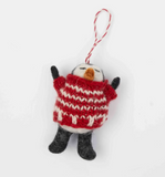 000 ($25) The Winding Road - Felted Ornaments