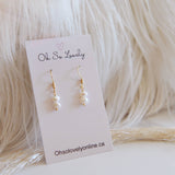 ($28) Dainty Pearl Earrings