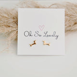 006 ($22) Rowan Weiner Dog Stud Earrings