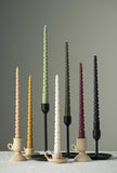 000 ($42) Zoetstudio - Twisted taper candle sets