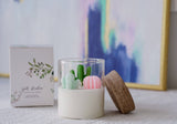 Cactus Candle | Soy Blend Candle: Coconut + Lime