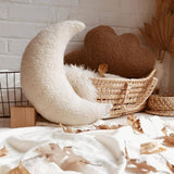 000 ($54) The Butter Flying - Sherpa Moon Pillows
