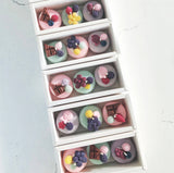 Macaron Dessert Candle Trio | Soy wax