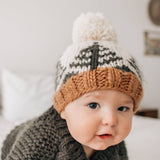 039 ($40-$42) Forest Knit Beanie Hat Baby & Kids