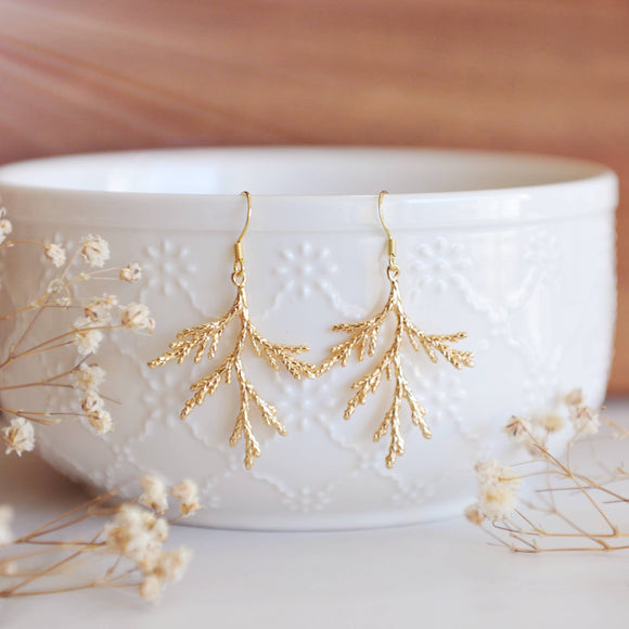 ($35) WILLA, Branch dangle earrings