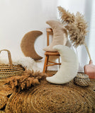 000 ($54) The Butter Flying - Sherpa Moon Pillows