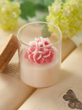 Vanilla Strawberry Hydrangea Soy Blend Candle