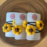 000($10) Forget BKnot - Flower Snap Hair Clips