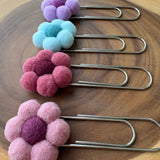 000 ($10) Forget BKnot - Felted Flower Bookmarks