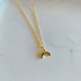 006 ($30) Over the Rainbow - Gold necklace