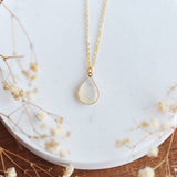 006 ($32) NADIA Mother of Pearl Charm Necklace