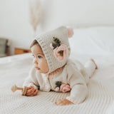 039 ($62) Poppy Handknit Sweater Natural Baby & Toddler