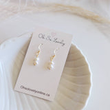 ($28) Dainty Pearl Earrings