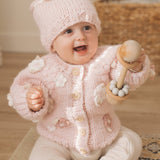 039 ($75) Flower Cardigan Sweater Baby & Toddler