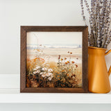 044 ($38) Wildflower Framed Sign