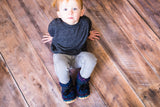 000 ($55-$58) Huddy Buddies - Wool Booties - Northern Lights