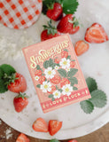 Seed Packet - Wild Strawberries (Good Luck) - Gold Foil