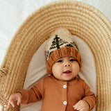 039 ($40-$42) Forest Knit Beanie Hat Baby & Kids