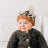 039 ($40-$42) Forest Knit Beanie Hat Baby & Kids
