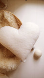 000 ($50) The Butter Flying - Heart Plush Baby Pillow