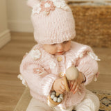 039 ($75) Flower Cardigan Sweater Baby & Toddler