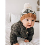 039 ($63) Loden Garter Stitch Cardigan Sweater Baby & Toddler