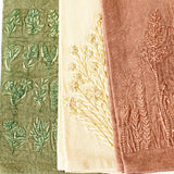 018 ($56) Wildflower Stonewashed Tea Towels - Set of 3