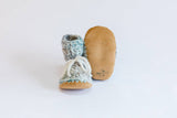000 ($55-$58) Huddy Buddies - Wool Booties - Sea Glass