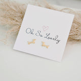 006 ($22) Rowan Weiner Dog Stud Earrings