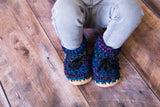 000 ($55-$58) Huddy Buddies - Wool Booties - Northern Lights
