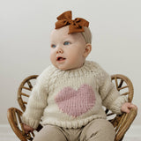 039 ($68) Sweetheart Crew Neck Sweater Baby & Toddler