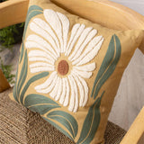 018 ($75) Pillow - Modern Impressions White Floral
