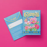 Seed Packet - Cosmos Flowers (Balance) - Gold Foil