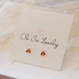 006 ($35) Ladybug Stud Earrings