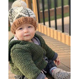 039 ($40-$42) Forest Knit Beanie Hat Baby & Kids