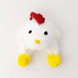 039 ($34) Chicken Earflap Beanie Hat Baby & Kids - 6-24M