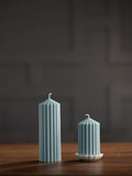 000 ($35) Zoetstudio - Large Ribbed Pillar Candles