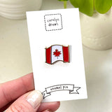 000 ($10) Canada Flag Enamel Pin