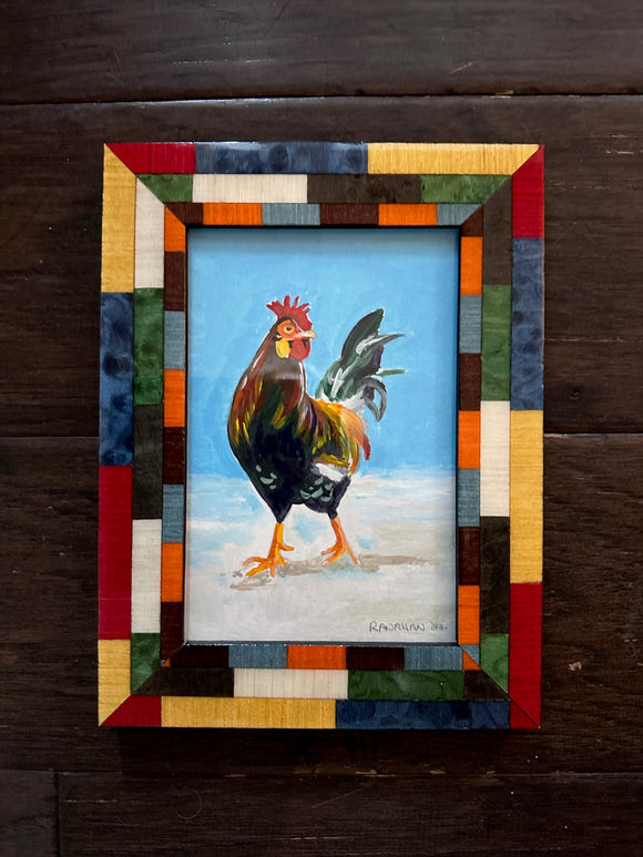 000 ($50) Jackie Ranahan - Artwork - Rooster Framed