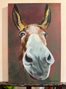 000 ($300) Jackie Ranahan - Artwork - Donkey 'Seamus'